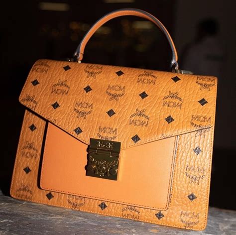 mcm black bag replica|spotting a genuine mcm bag.